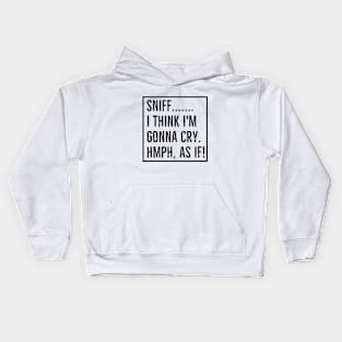 Oh please! Kids Hoodie